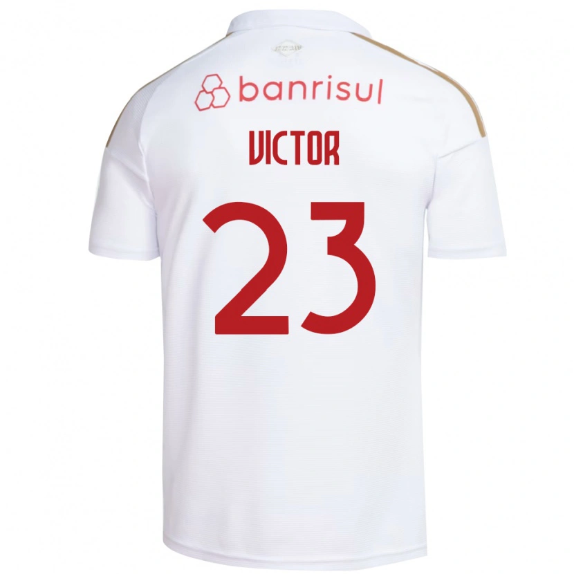 Danxen Dames Paulo Victor #23 Wit Rood Uitshirt Uittenue 2026/27 T-Shirt België