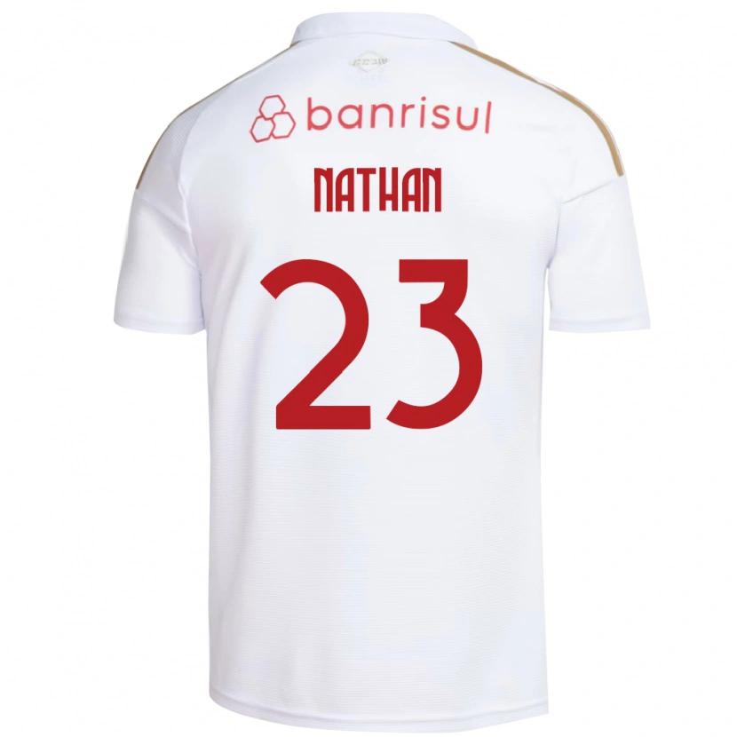 Danxen Dames Nathan #23 Wit Rood Uitshirt Uittenue 2026/27 T-Shirt België