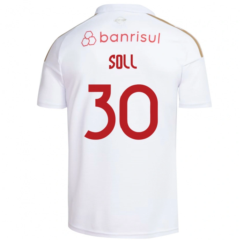 Danxen Dames Soll #30 Wit Rood Uitshirt Uittenue 2026/27 T-Shirt België
