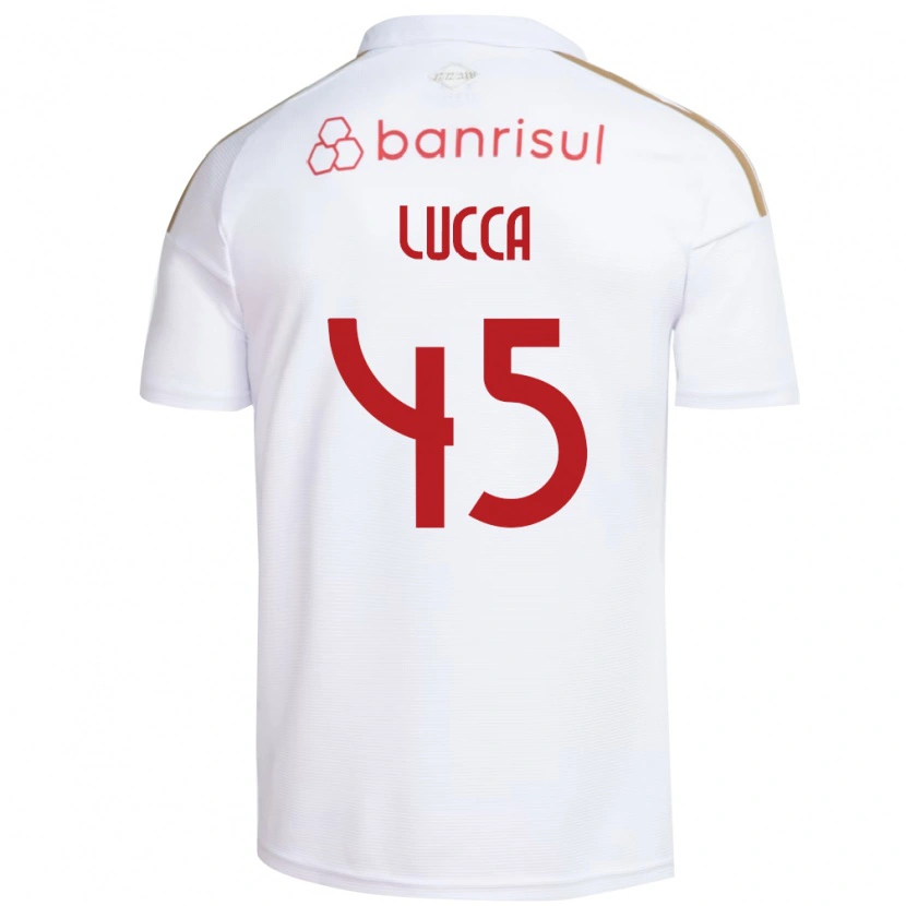Danxen Dames Lucca #45 Wit Rood Uitshirt Uittenue 2026/27 T-Shirt België