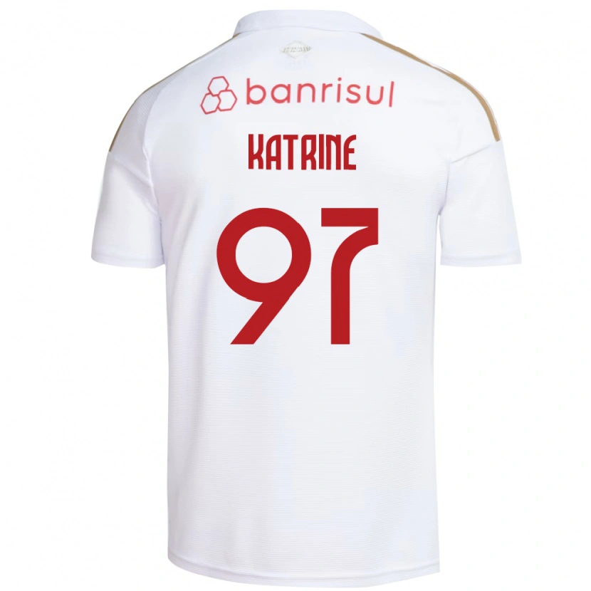 Danxen Dames Katrine #97 Wit Rood Uitshirt Uittenue 2026/27 T-Shirt België