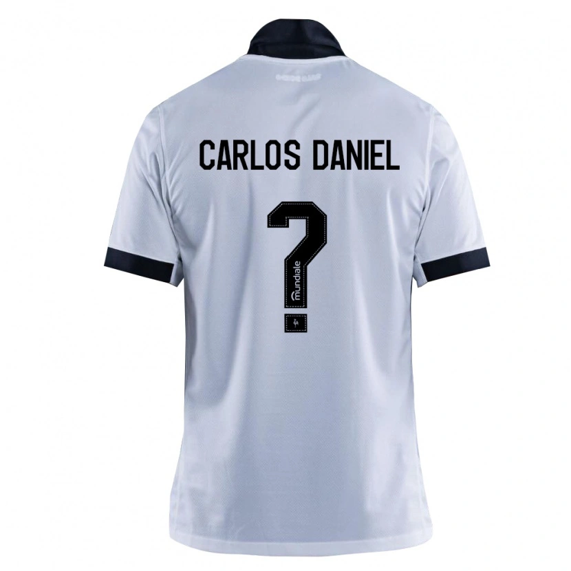 Danxen Dames Carlos Daniel #0 Zwart Wit Uitshirt Uittenue 2026/27 T-Shirt België