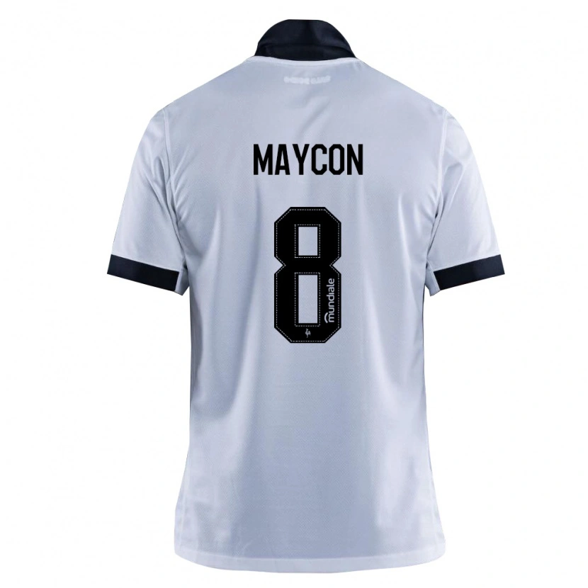 Danxen Dames Maycon De Andrade Barberan #8 Zwart Wit Uitshirt Uittenue 2026/27 T-Shirt België