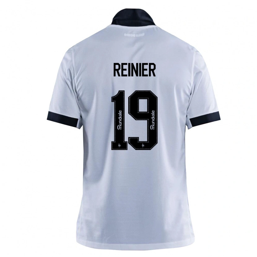 Danxen Dames Reinier Jesus Carvalho #19 Zwart Wit Uitshirt Uittenue 2026/27 T-Shirt België
