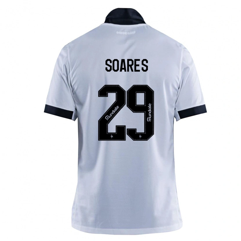 Danxen Dames Cauã Soares #29 Zwart Wit Uitshirt Uittenue 2026/27 T-Shirt België