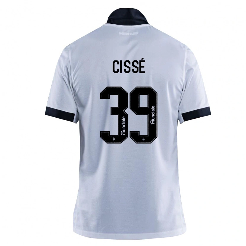Danxen Dames Mamady Cissé #39 Zwart Wit Uitshirt Uittenue 2026/27 T-Shirt België