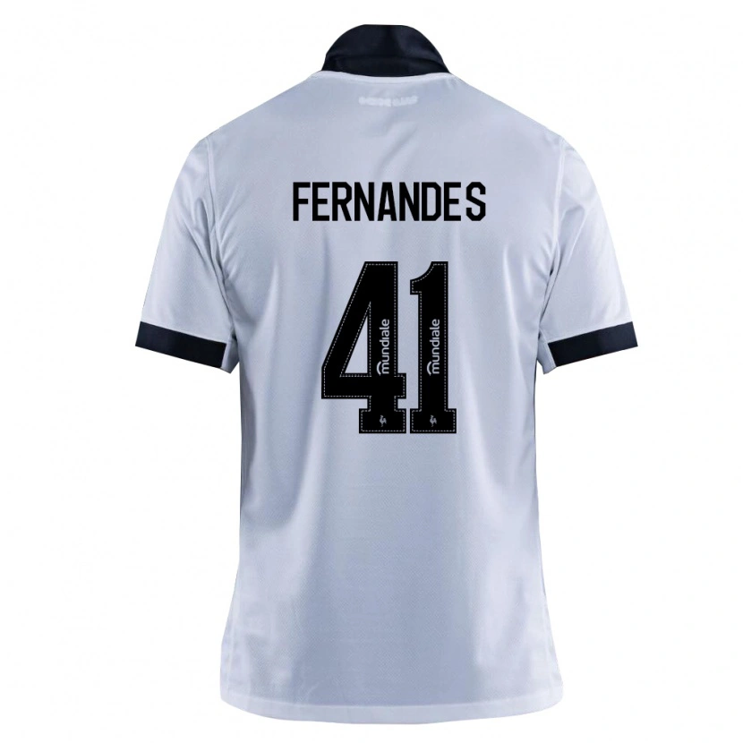 Danxen Dames Murillo Fernandes #41 Zwart Wit Uitshirt Uittenue 2026/27 T-Shirt België