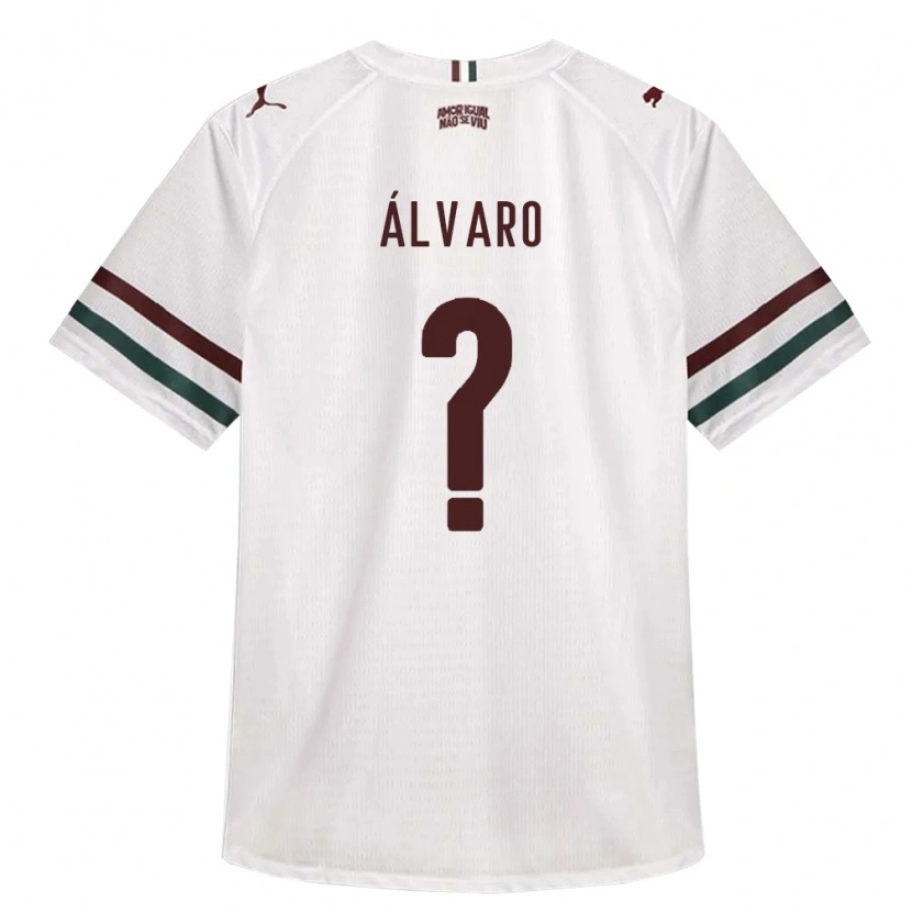 Danxen Dames Álvaro #0 Wit Groen Bordeaux Rood Uitshirt Uittenue 2026/27 T-Shirt België
