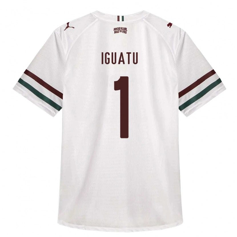 Danxen Dames Mauro Iguatu #1 Wit Groen Bordeaux Rood Uitshirt Uittenue 2026/27 T-Shirt België