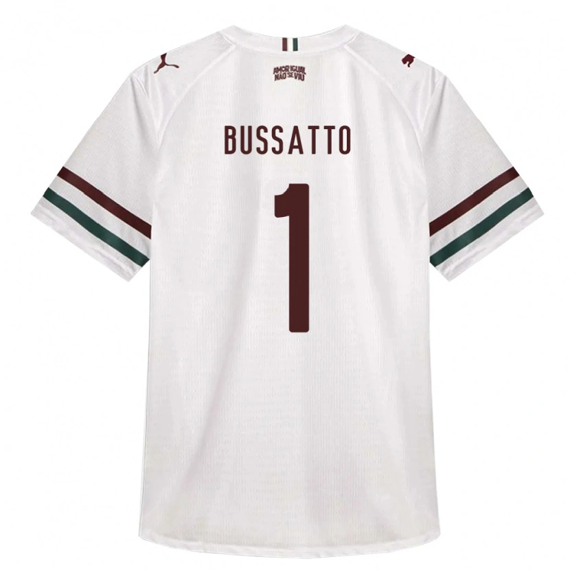 Danxen Dames Letícia Bussatto #1 Wit Groen Bordeaux Rood Uitshirt Uittenue 2026/27 T-Shirt België