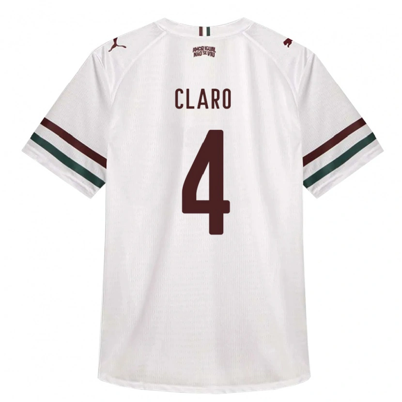 Danxen Dames Luccas Claro #4 Wit Groen Bordeaux Rood Uitshirt Uittenue 2026/27 T-Shirt België