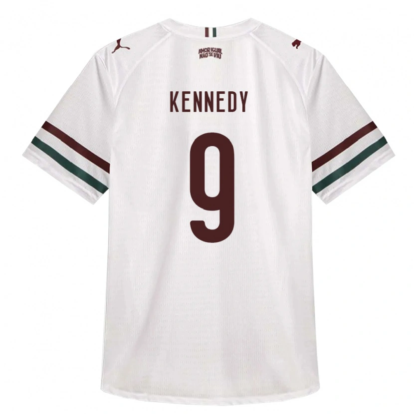 Danxen Dames John Kennedy #9 Wit Groen Bordeaux Rood Uitshirt Uittenue 2026/27 T-Shirt België
