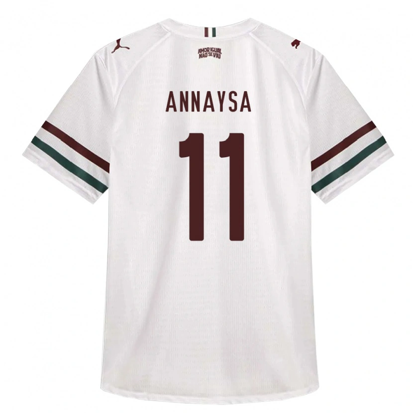 Danxen Dames Annaysa #11 Wit Groen Bordeaux Rood Uitshirt Uittenue 2026/27 T-Shirt België