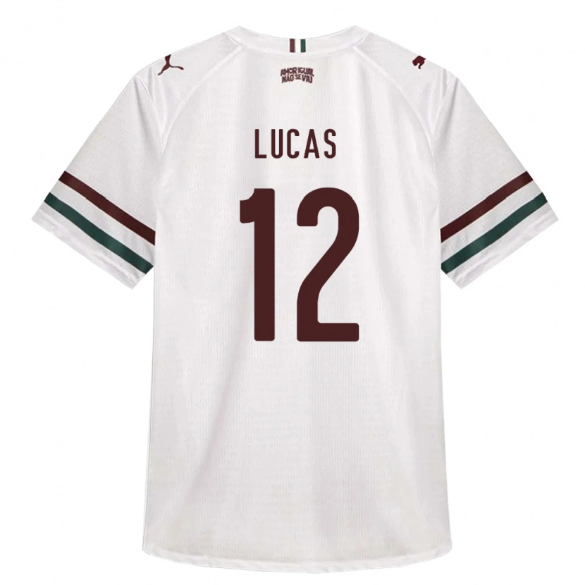 Danxen Dames André Lucas #12 Wit Groen Bordeaux Rood Uitshirt Uittenue 2026/27 T-Shirt België