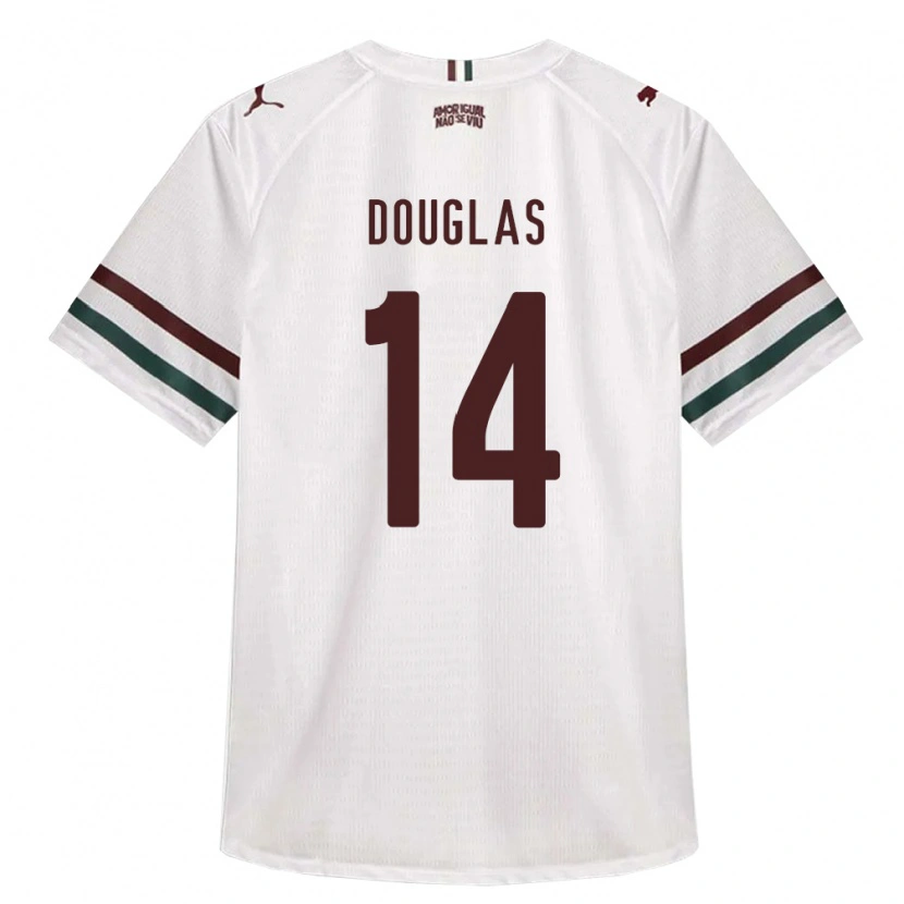 Danxen Dames Caio Douglas #14 Wit Groen Bordeaux Rood Uitshirt Uittenue 2026/27 T-Shirt België