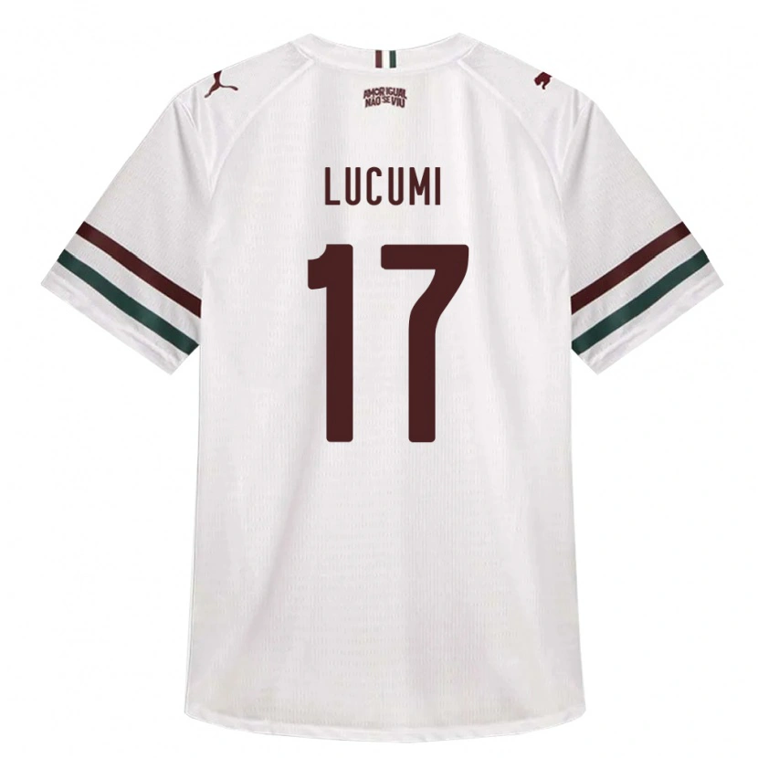 Danxen Dames Jan Lucumi #17 Wit Groen Bordeaux Rood Uitshirt Uittenue 2026/27 T-Shirt België