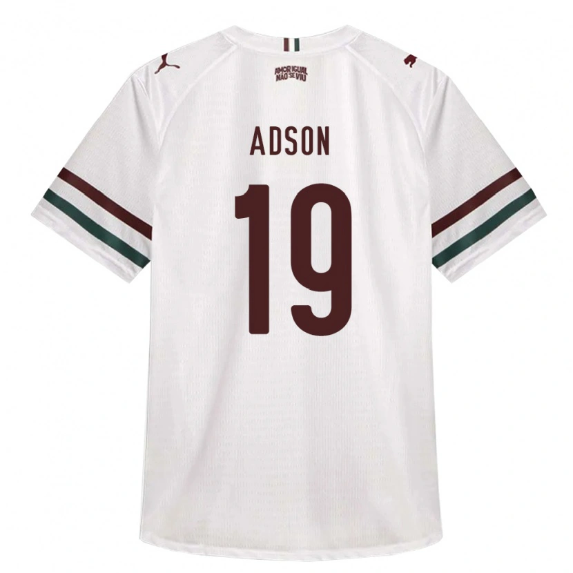 Danxen Dames Adsonnaldo Ferreira Nascimento #19 Wit Groen Bordeaux Rood Uitshirt Uittenue 2026/27 T-Shirt België
