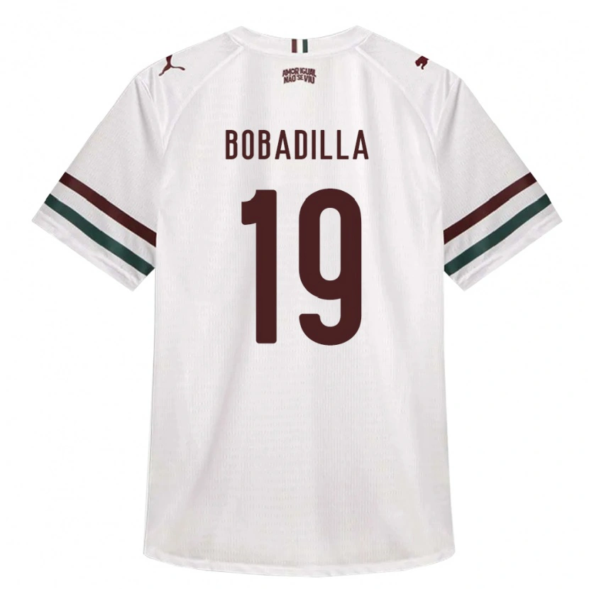 Danxen Dames Raul Bobadilla #19 Wit Groen Bordeaux Rood Uitshirt Uittenue 2026/27 T-Shirt België
