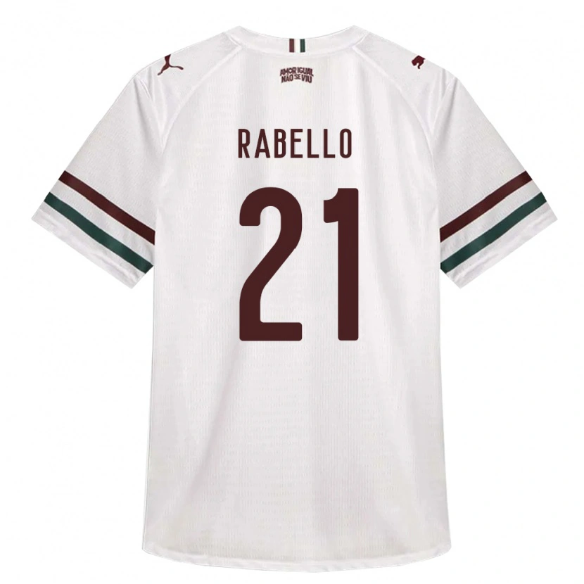 Danxen Dames Igor Rabello #21 Wit Groen Bordeaux Rood Uitshirt Uittenue 2026/27 T-Shirt België