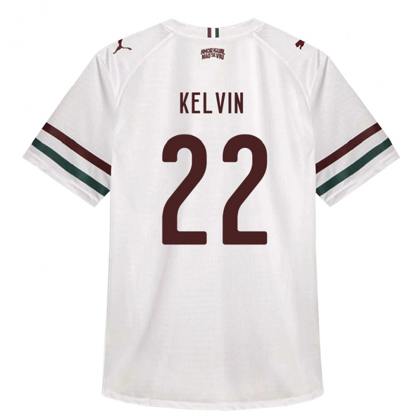Danxen Dames Kelvin Moreira Sandim #22 Wit Groen Bordeaux Rood Uitshirt Uittenue 2026/27 T-Shirt België