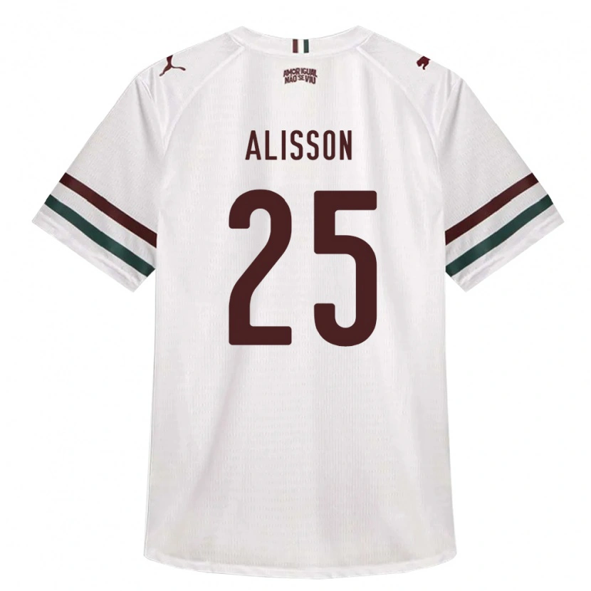 Danxen Dames Alisson Euler De Freitas Castro #25 Wit Groen Bordeaux Rood Uitshirt Uittenue 2026/27 T-Shirt België