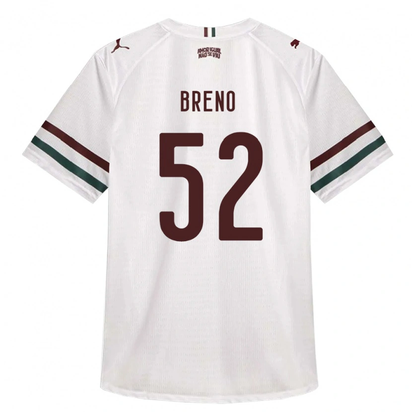 Danxen Dames Breno De Souza Britez Da Rocha Cunha #52 Wit Groen Bordeaux Rood Uitshirt Uittenue 2026/27 T-Shirt België