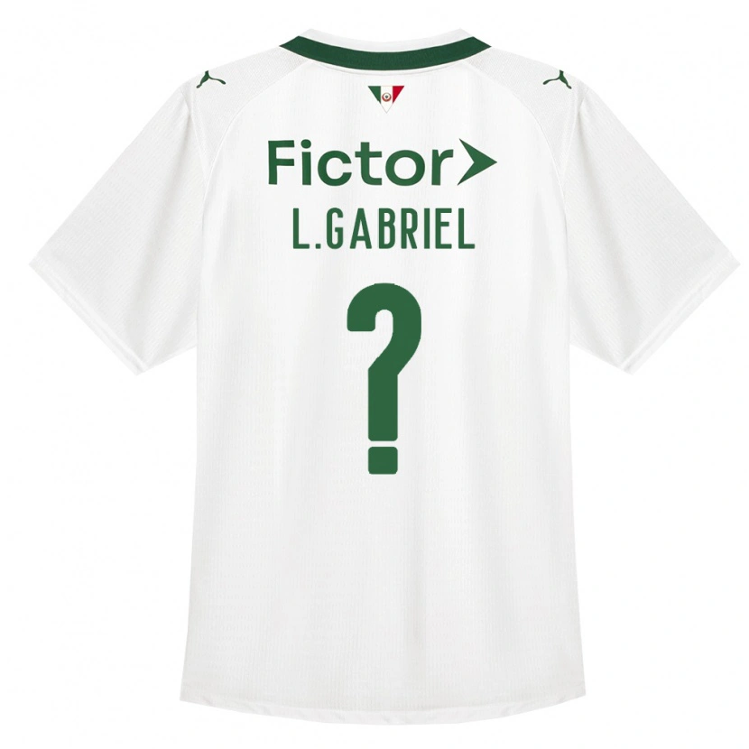 Danxen Dames Lucas Gabriel #0 Groen Wit Uitshirt Uittenue 2026/27 T-Shirt België
