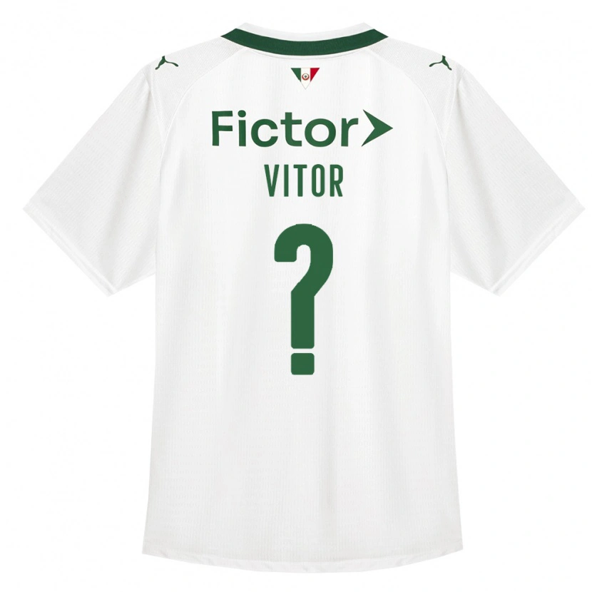 Danxen Dames Erick Vitor #0 Groen Wit Uitshirt Uittenue 2026/27 T-Shirt België