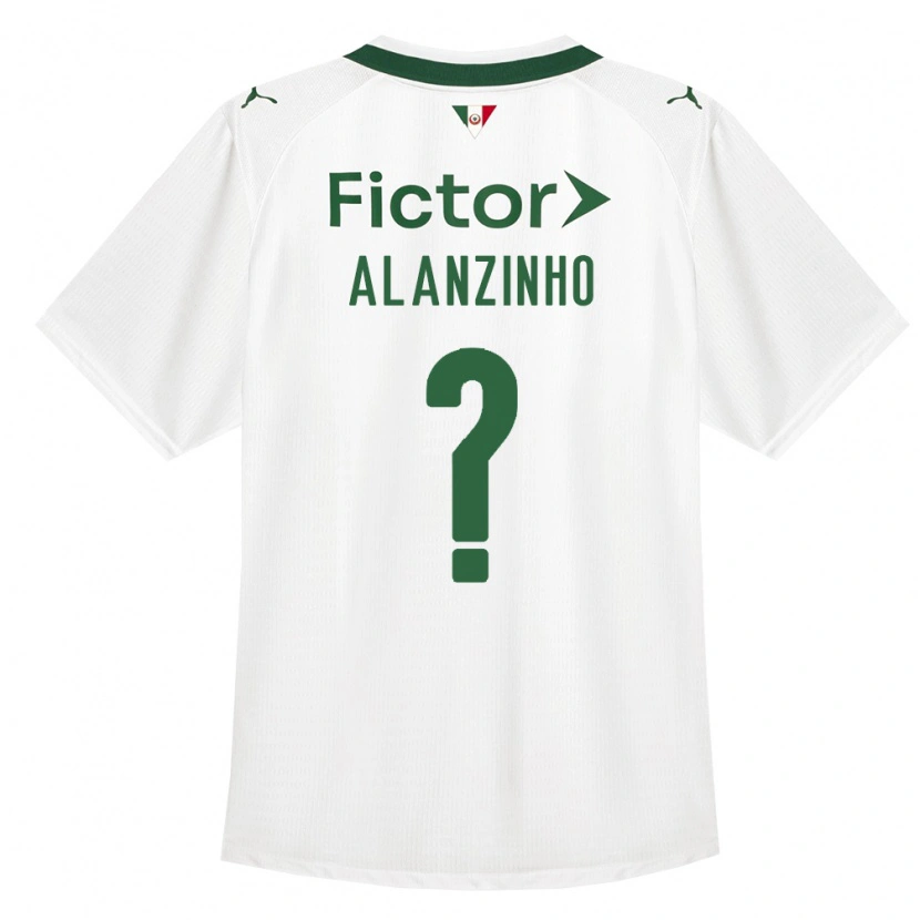 Danxen Dames Alanzinho #0 Groen Wit Uitshirt Uittenue 2026/27 T-Shirt België