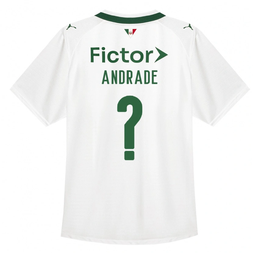 Danxen Dames Deivid Andrade #0 Groen Wit Uitshirt Uittenue 2026/27 T-Shirt België