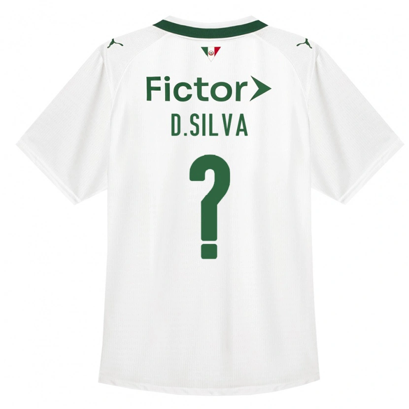 Danxen Dames Daniel Silva #0 Groen Wit Uitshirt Uittenue 2026/27 T-Shirt België