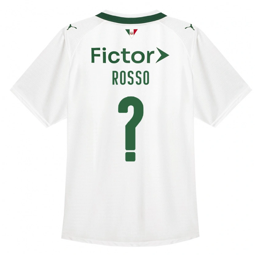 Danxen Dames Romer Rosso #0 Groen Wit Uitshirt Uittenue 2026/27 T-Shirt België