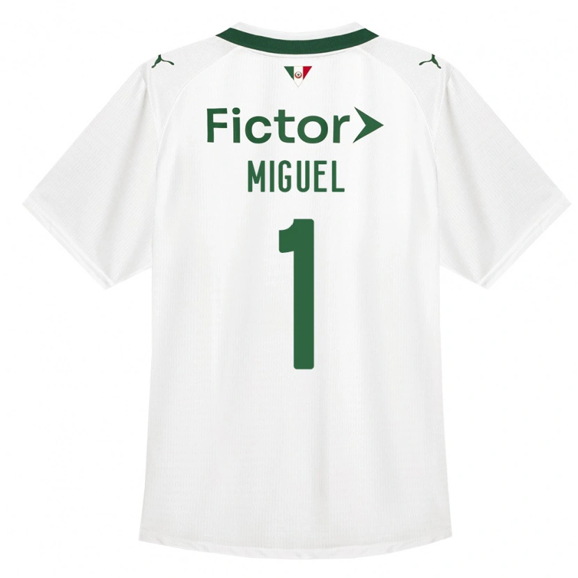 Danxen Dames Carlos Miguel #1 Groen Wit Uitshirt Uittenue 2026/27 T-Shirt België