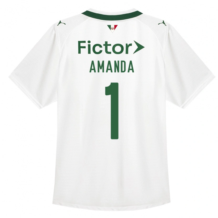 Danxen Dames Amanda #1 Groen Wit Uitshirt Uittenue 2026/27 T-Shirt België