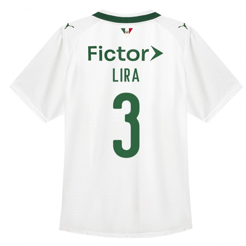 Danxen Dames Guilherme Lira #3 Groen Wit Uitshirt Uittenue 2026/27 T-Shirt België
