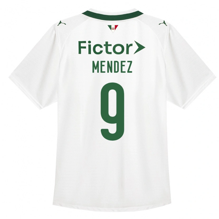 Danxen Dames Cesar Mendez #9 Groen Wit Uitshirt Uittenue 2026/27 T-Shirt België