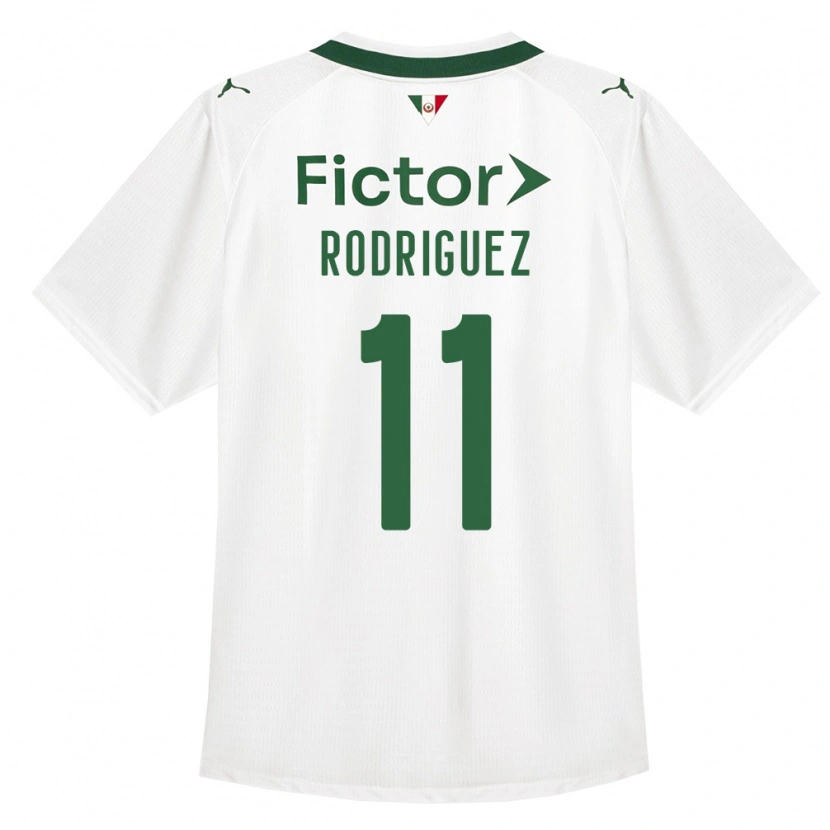 Danxen Dames Yamila Rodriguez #11 Groen Wit Uitshirt Uittenue 2026/27 T-Shirt België