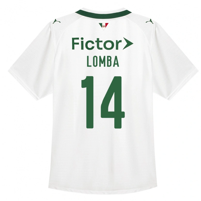 Danxen Dames Marcelo Lomba #14 Groen Wit Uitshirt Uittenue 2026/27 T-Shirt België