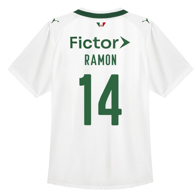Danxen Dames Luccas Ramon #14 Groen Wit Uitshirt Uittenue 2026/27 T-Shirt België