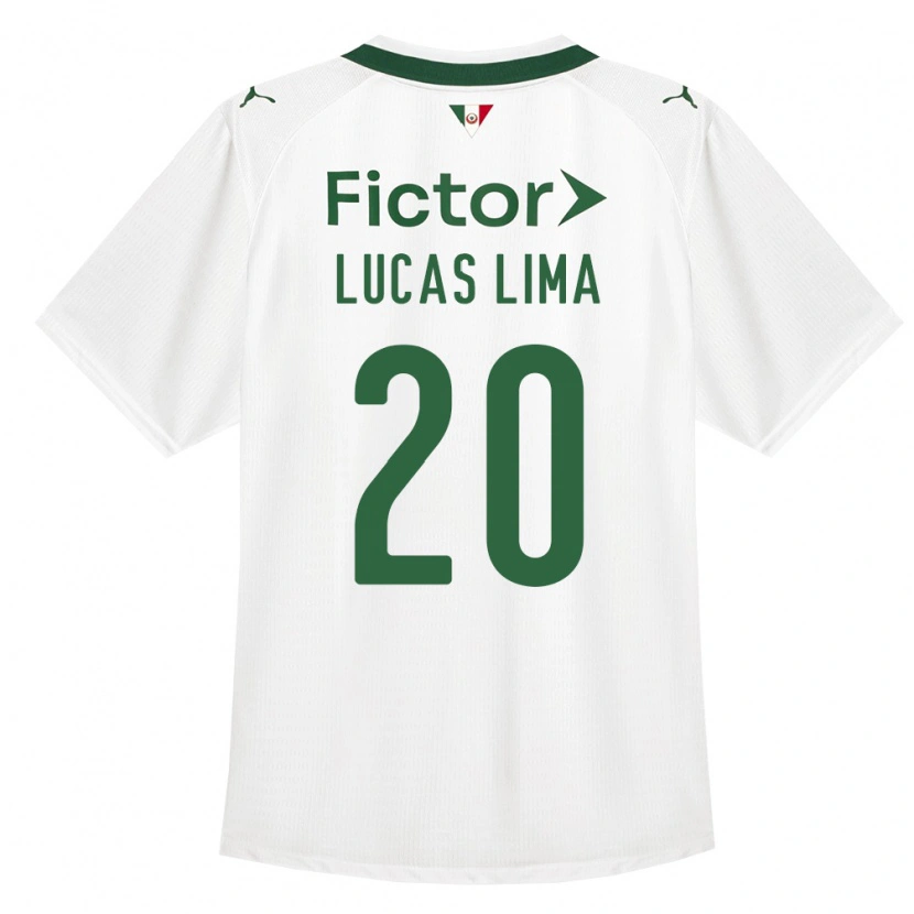 Danxen Dames Lucas Lima #20 Groen Wit Uitshirt Uittenue 2026/27 T-Shirt België