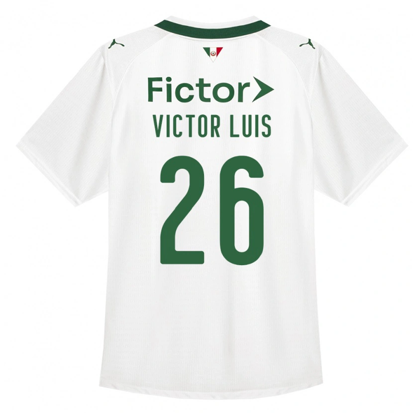Danxen Dames Victor Luis #26 Groen Wit Uitshirt Uittenue 2026/27 T-Shirt België