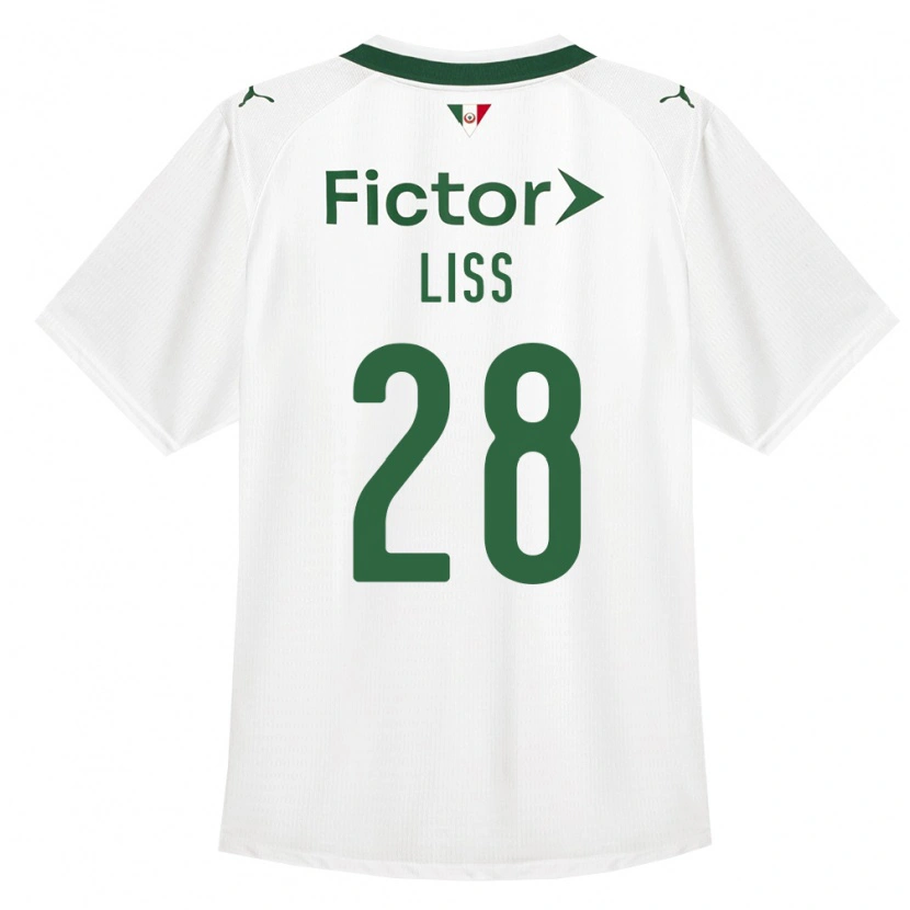 Danxen Dames Victória Liss #28 Groen Wit Uitshirt Uittenue 2026/27 T-Shirt België