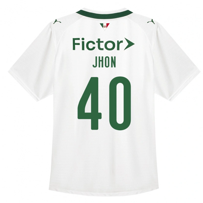 Danxen Dames Jhon Jhon #40 Groen Wit Uitshirt Uittenue 2026/27 T-Shirt België