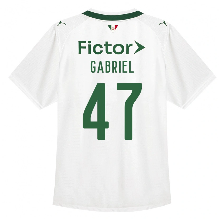 Danxen Dames Victor Gabriel #47 Groen Wit Uitshirt Uittenue 2026/27 T-Shirt België