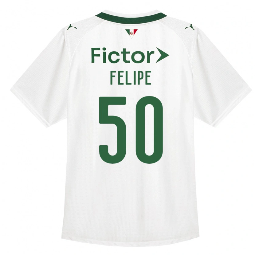 Danxen Dames Luis Pacheco #50 Groen Wit Uitshirt Uittenue 2026/27 T-Shirt België