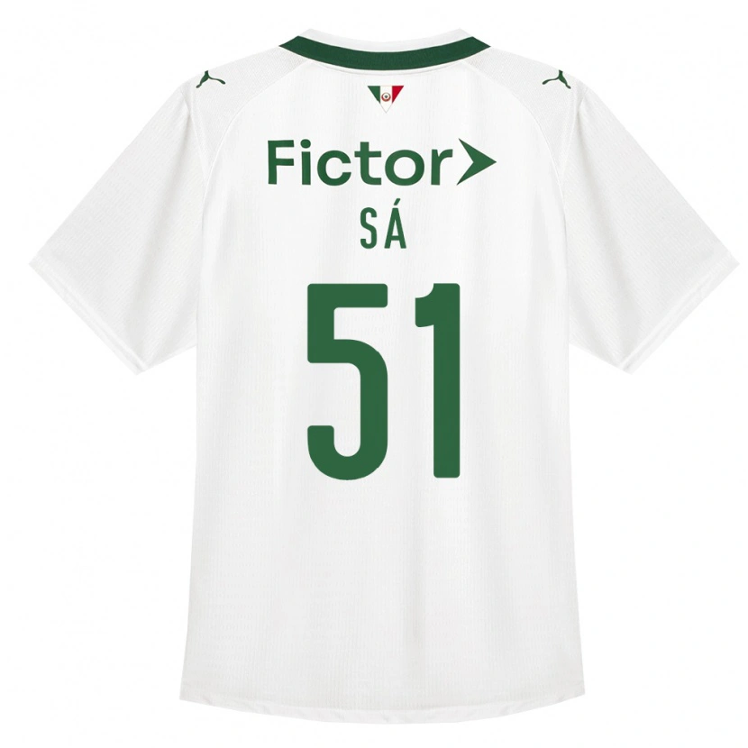 Danxen Dames Luiz Sá #51 Groen Wit Uitshirt Uittenue 2026/27 T-Shirt België
