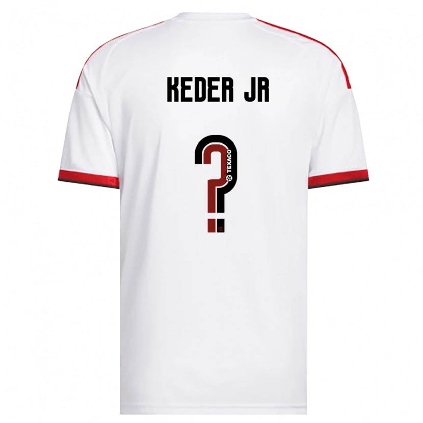 Danxen Dames Keder Jr #0 Wit Rood Zwart Uitshirt Uittenue 2026/27 T-Shirt België