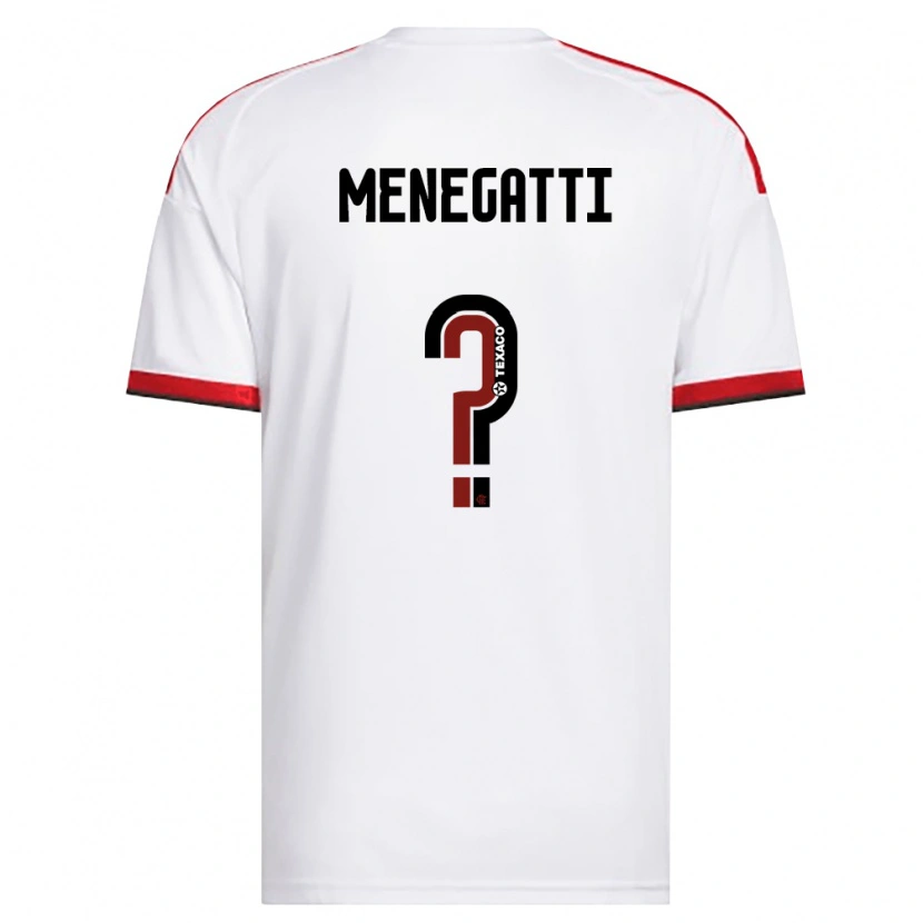 Danxen Dames Kauan Menegatti #0 Wit Rood Zwart Uitshirt Uittenue 2026/27 T-Shirt België