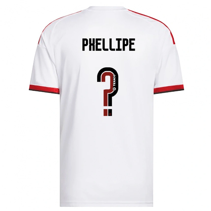 Danxen Dames Phellipe #0 Wit Rood Zwart Uitshirt Uittenue 2026/27 T-Shirt België