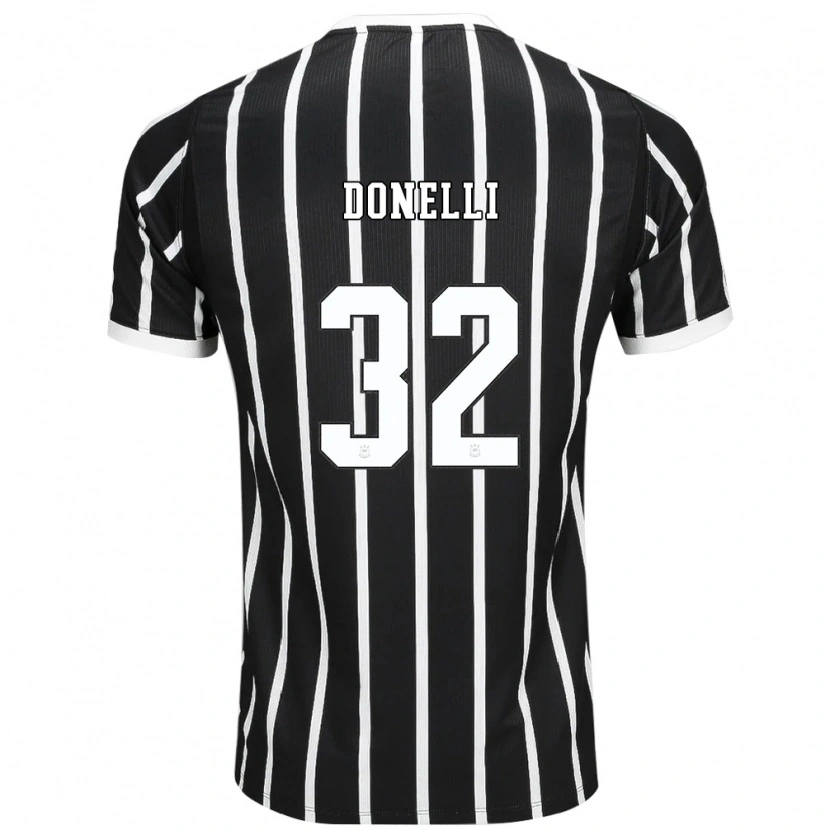 Danxen Dames Matheus Donelli #32 Zwart Wit Rood Uitshirt Uittenue 2026/27 T-Shirt België